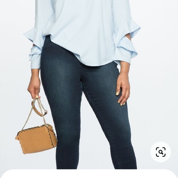 Catherines flat front essential pants.Slim leg - Picture 10 of 16